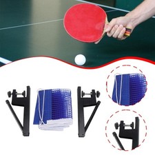 Table Tennis Net and Posts Set Equipment for Indoor Outdoor Tour Competition