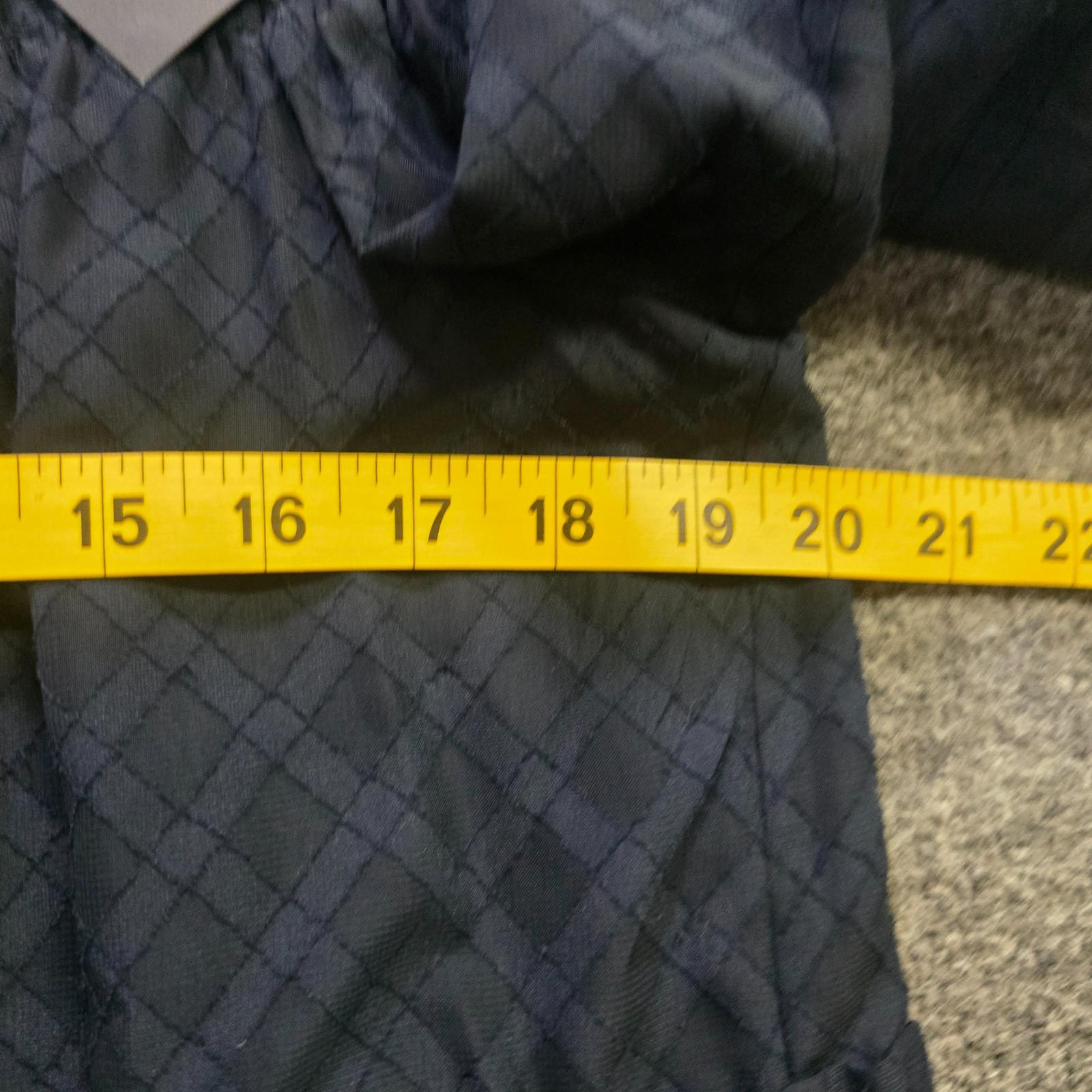 Tommy Hilfiger Top Women Size Small Blue Sheer Plaid Lined Tiered Casual Flowy thumbnail 7