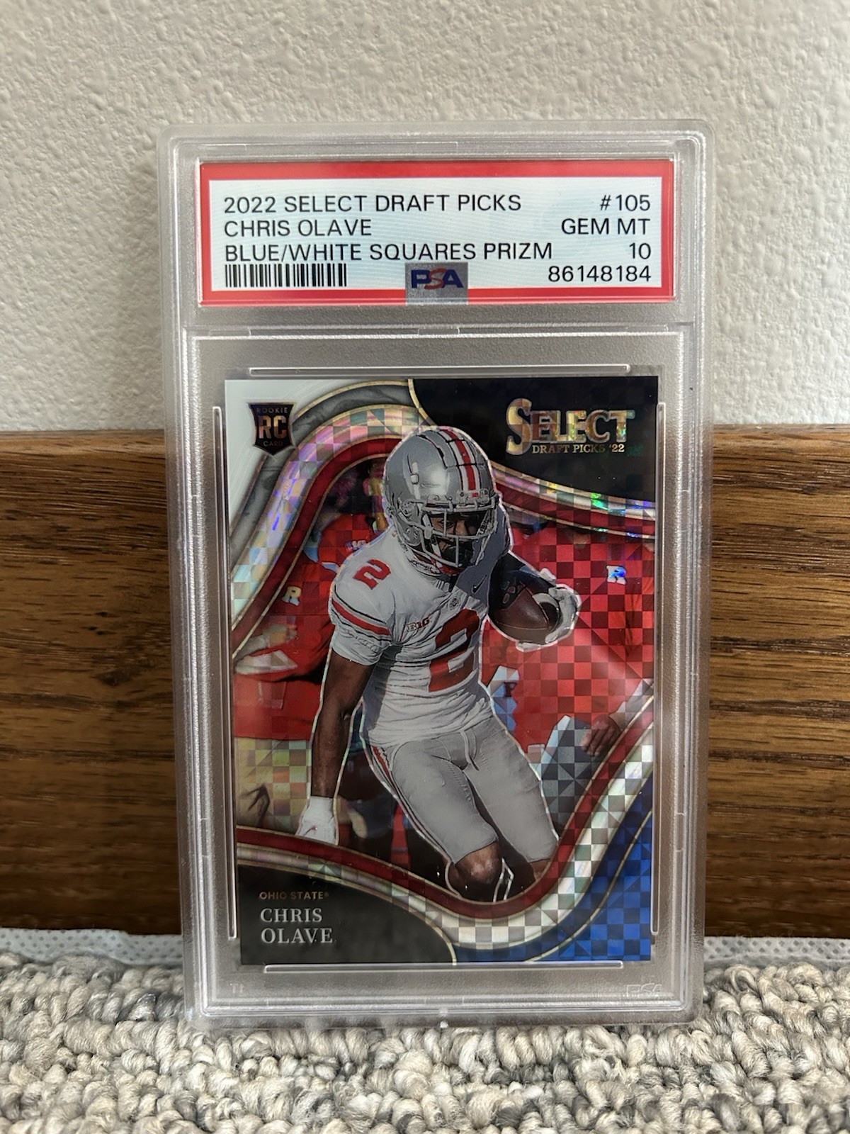 Chris Olave Panini Select Draft Picks #105 Base