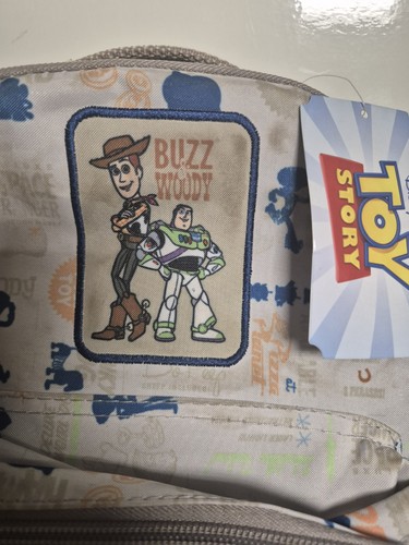 Disney Toy Story Woody Buzz Lightyear Mini Mochila Bolso Usado en Excelente Condición Cremalleras Bolsas - Imagen 2 de 7