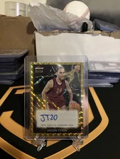 2025 Topps Finest Jaylon Tyson Rookie Electrifying Gold Geometric /50 Auto