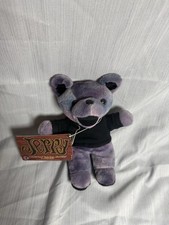 Grateful Dead Beanie Bear JERRY Garcia Stuffed Plush Doll 8 Liquid Blue Vintage