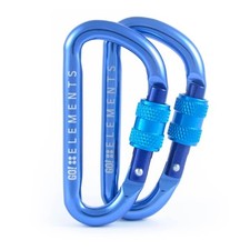 Mini Carabiner Keychain with Screw Lock Micro 6 Aluminum Carabiner Clip for...