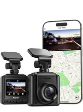 Dash Cam WiFi 2K Car Cam with APP, Front Dash Camera for Cars, 24Hr Rec, 140FOV