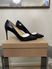 Zapatos de salón Christian Louboutin Pigalle Follies charol negro nuevo con etiquetas en caja