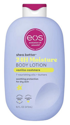 eos Shea Better 24H Moisture Shea Butter Body Lotion Vanilla 16 fl oz