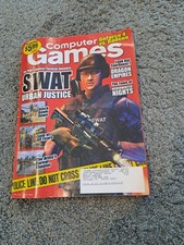 Vintage July 2002 Computer Games Magazine Swat Urban Justice GeForce 4 Radeon