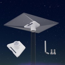 for Starlink Gen 3 Pipe Adapter Pole Mount White, White