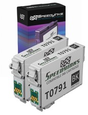 2PK Replacement High Yield Black Ink for Epson 79 T079120 