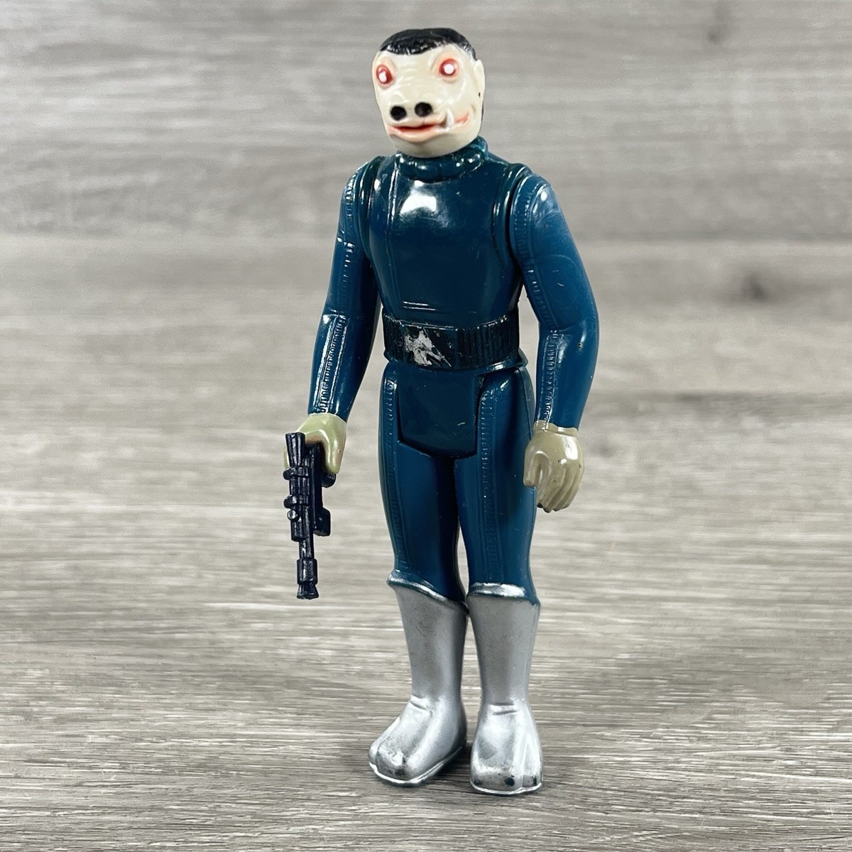 Blue Snaggletooth Vintage Star Wars Action Figure Original