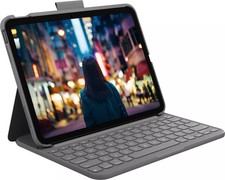 Logitech - Slim Folio Keyboard Case for Apple iPad - Latest Model A16 chip an...