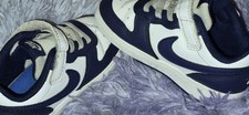 Nike Court Borough Low 2 Toddler Shoes Midnight Navy White BQ5453-104 Size 8