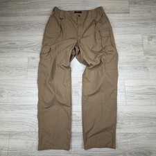 5.11 Tactical Mens Cargo Pants Tan Ripstop Utility Work Trousers 74273 38x34