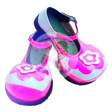 Mexican Professional Pink Flower Clown Shoes Zapato Para Payaso Made In Mexico