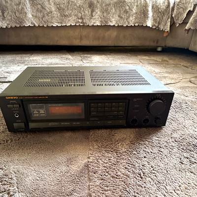 Onkyo TX-7820 Stereo Receiver AM/FM Quartz Synthesized RI 2-Kanal Schwarz
