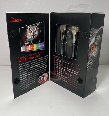 NEW Rocketfish 12ft 8K HDMI 2.1 Cable 48Gbps Ultra High Speed