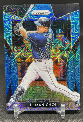 2019 Panini Prizm - Tier II Ji-Man Choi #119 Blue Mojo Prizm /399