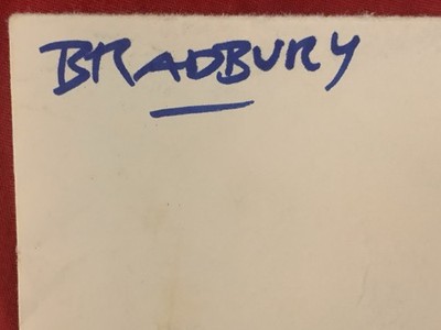 Ray Bradbury Signed Envelope!
