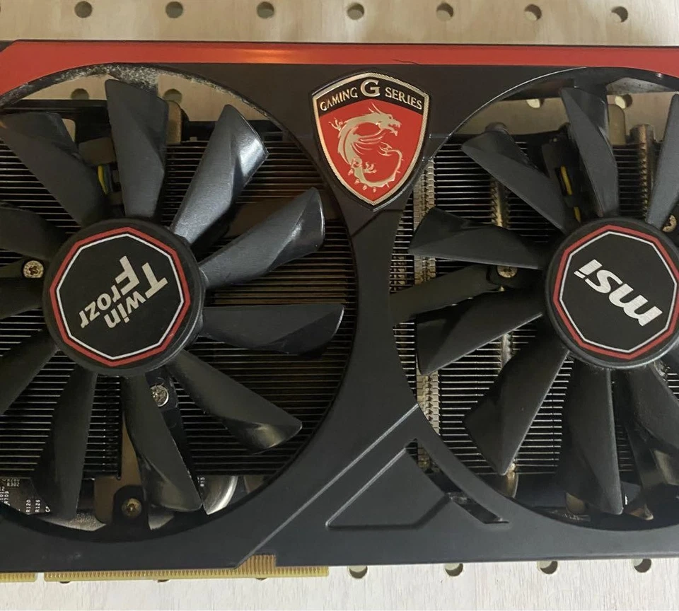 Msi N133 Nvidia Geforce Gtx 760 2gb Graphics Card Gaming Video Pc Gpu - Image 2 of 4