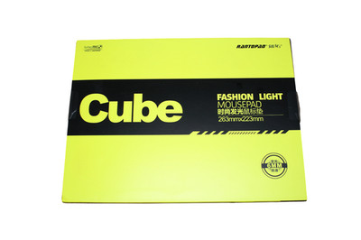 RANTOPAD Cube Acrylic Mouse Pad Color Blue Open Box