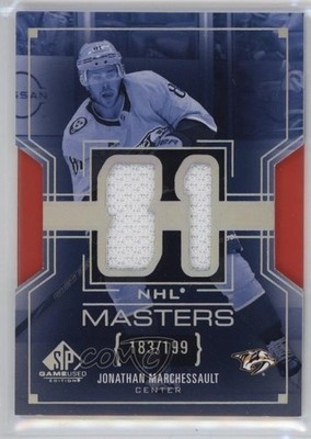 2025 Upper Deck SP Game Used NHL Masters Jersey /199 Jonathan Marchessault 1ot4