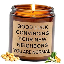 Funny Housewarming Gift,  Fruity Scented Candles, House Warming Presents Flower