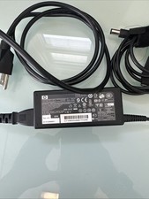 HP 65w Power Adapter 519329-001 Genuine OEM Used In Working Condition Barrel Tip