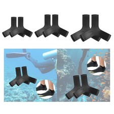 2x Diving Fin Keeper Scuba Fin Straps Prevents Slipping Silicone Secure Fit