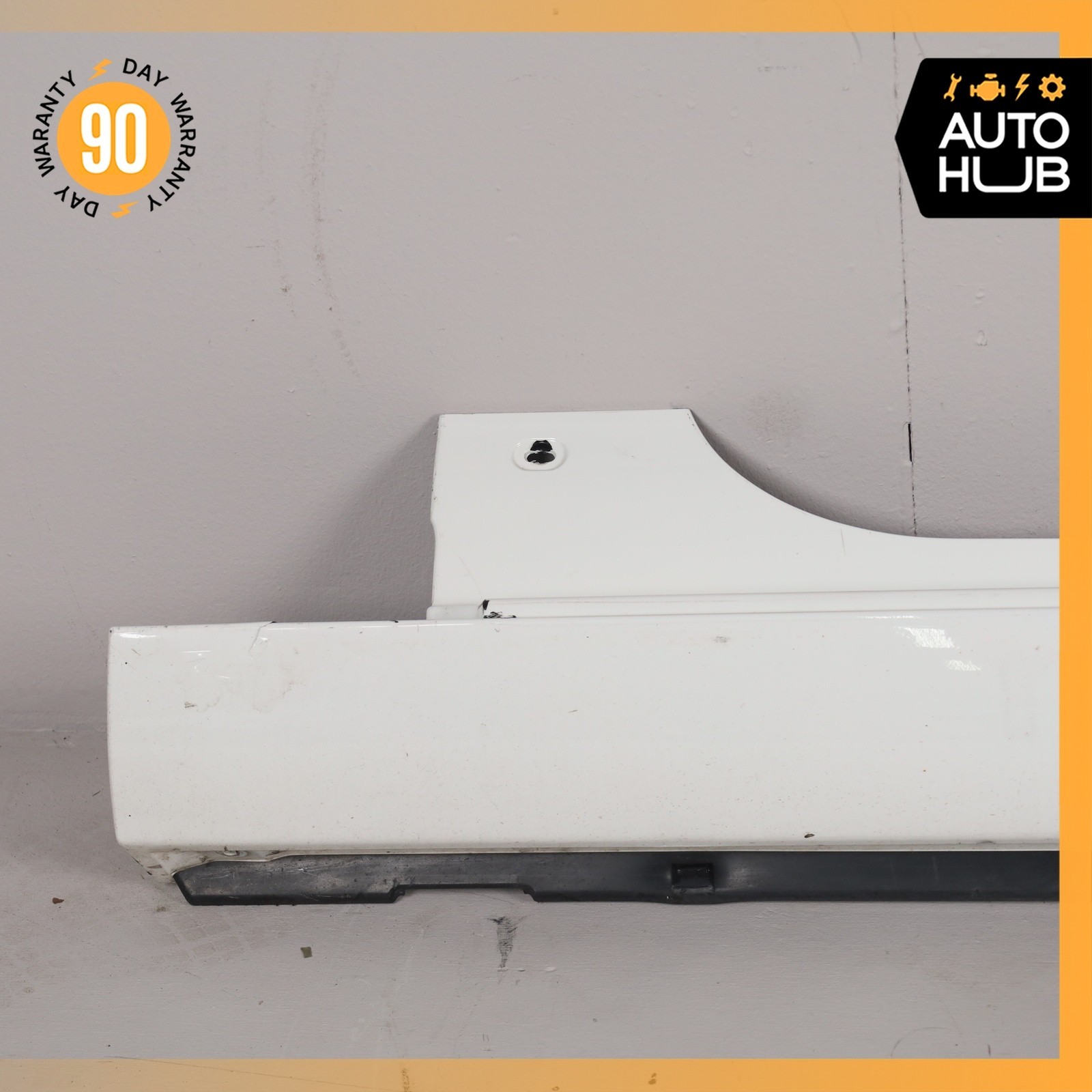 12-18 Bentley Continental GTC Convertible Left Driver Side Skirt White OEM