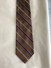 Brooks Brothers Makers silk/cotton tie, made in USA