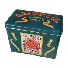 Vintage D.M. Ferry & Co's Tin Collection 