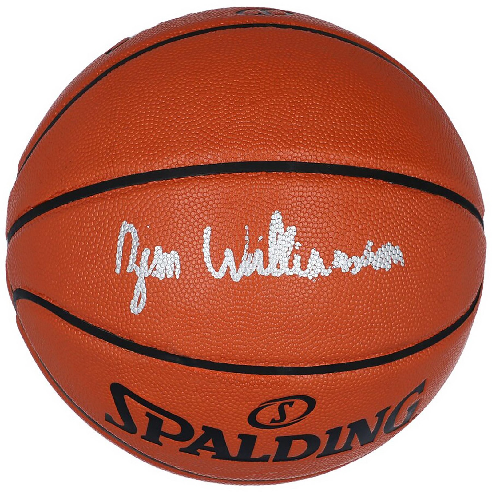 Zion Williamson Autographed Signed New Orleans Pelicans Spalding Indoor/Outdoor Basketball 