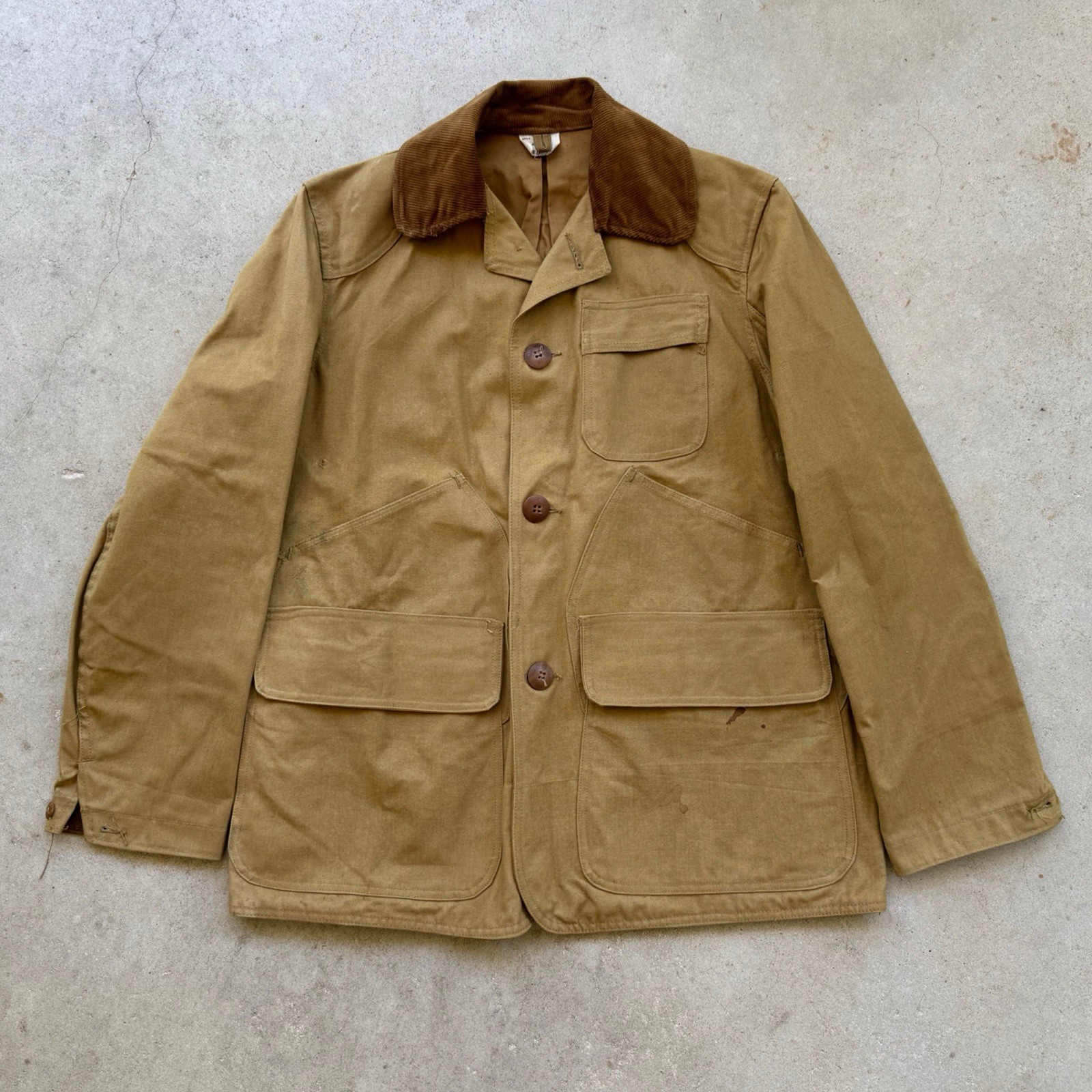 NOS 1940s 50s Hettrick American Field Canvas Hunting … - Gem