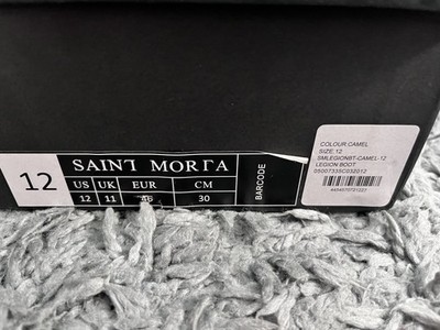 Saint Morta Men s Legion Suede Leather &Nylon Boot,Lug Sole,Camel,SZ:10M,NEW*