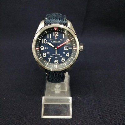 Citizen J810 S109752 Eco Drive Stainless Steel Watch Blue Dial