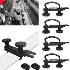 RYANSTAR RACING 4 PCS Roof Box U-Bolt Clamps Rooftop car Van mounting Accesso...