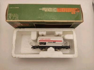 LIMA 2719 AIR LIQUID Propane ELF Box H0 Scale Tanker Car - Great 