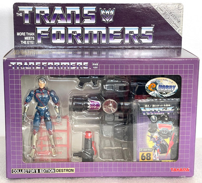 Transformers G1 Collectors E-Hobby Black Perceptor Magnificus und Ga'Mede Neu.