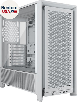 4000D RS Frame Modular High Airflow Mid-Tower PC Case   3X  RS Fans   Infinirail