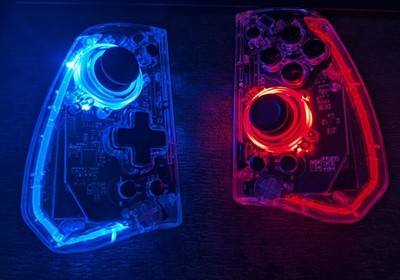 NYXI Hyperion Transparent Wireless Controller Joy cons SJ03 Nintendo Switch