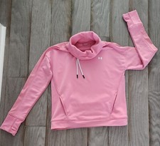 Women  s Under Armour LOOSE Cowl Neck Long Sleeve Comfort sweatshirt SM 