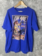 Star Wars Shirt Adults Large Luke Skywalker Princess Leia Han Solo Darth Vade