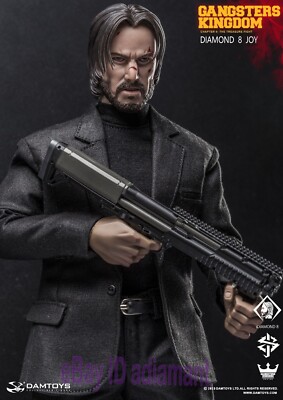 DAMTOYS Keanu Reeves John Wick:Chapter4 1/6 Male Action Figure