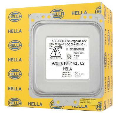 ORIGINAL HELLA Xenon Scheinwerfer Steuergerät 5DC 009 060-30 AFS-GDL für Porsche