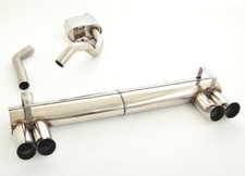 FMS Gr A Duplex Sportauspuff Anlage Opel Calibra Turbo 2.0l 16V Turbo Quertopf