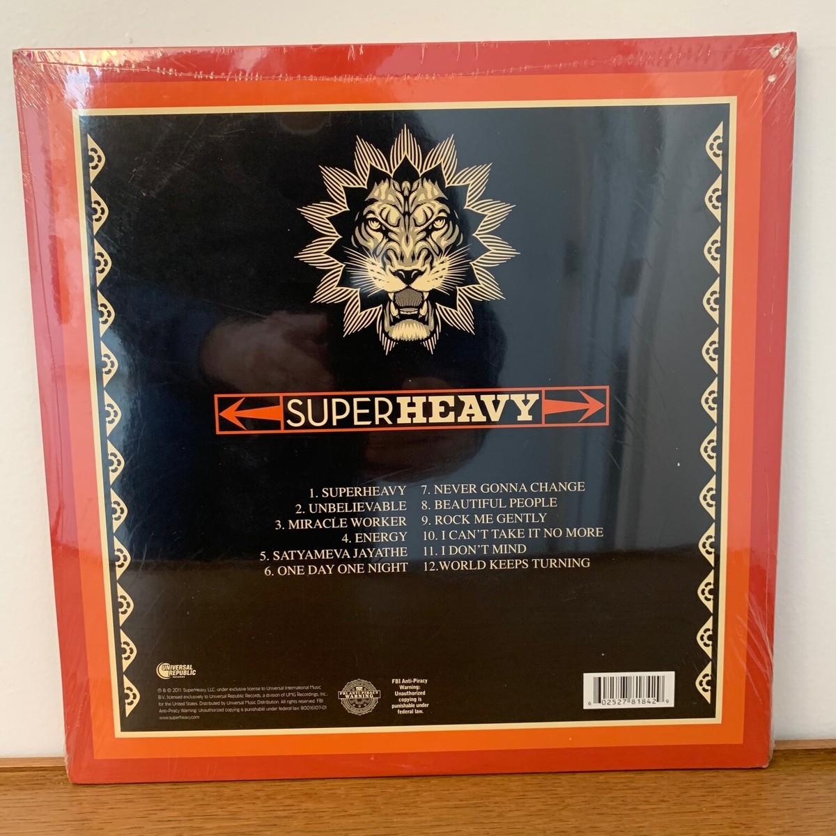 New Sealed SUPERHEAVY VINYL GF Mick Jaggar Joss Stone Damian