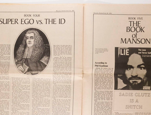 Charles Manson THE FAMILY Beatles ROLLING STONE magazine 25 June 1970 Clapton 61 - Picture 6 of 12