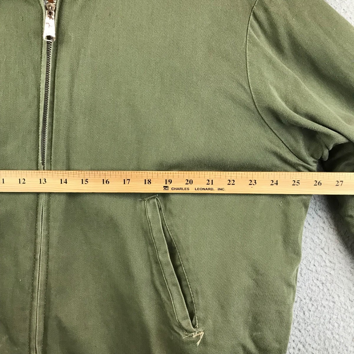 70s USA製　EMARジップ　ミリタリージャケット SQUADRON Vintage Army Military Man's Cold Weather Field Coat EMAR