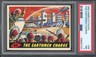 1962 Mars Attacks The Earthmen Charge #49 PSA 7 NM