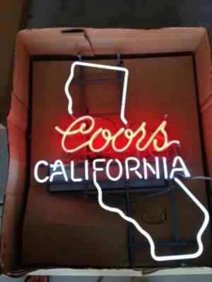Coors For California Neon Light Sign 24